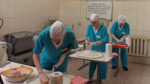 Технологи мяса на практическом задании