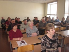 Встреча работников лицея с начальником полиции